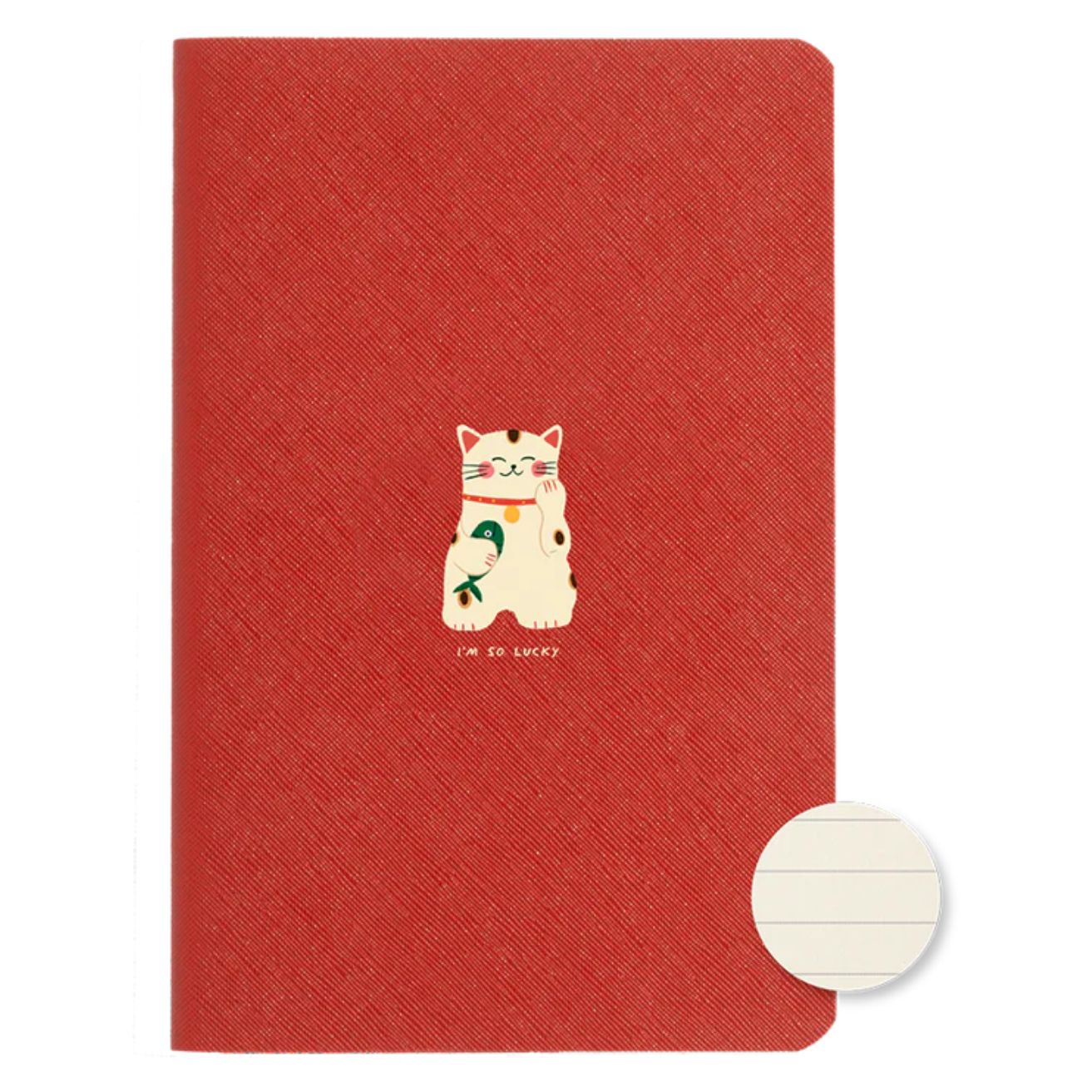 Libreta no. 6 Terracota - I'm So Lucky