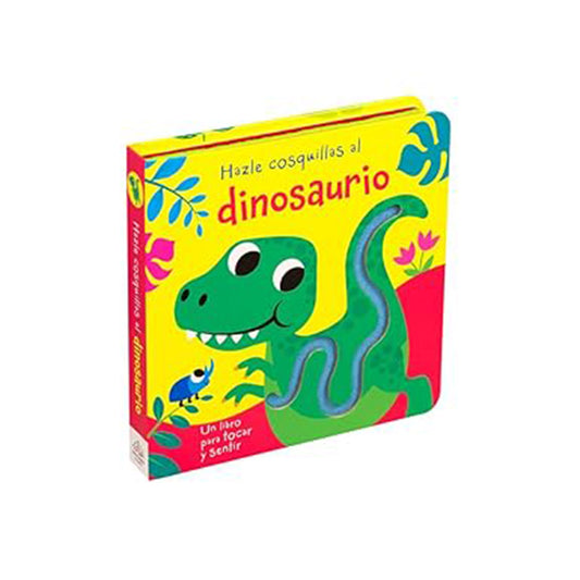 Libro para bebés: Hazle cosquillas al dinosaurio