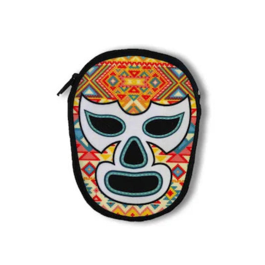 Monedero Diseño Máscara Lucha Libre Otomí