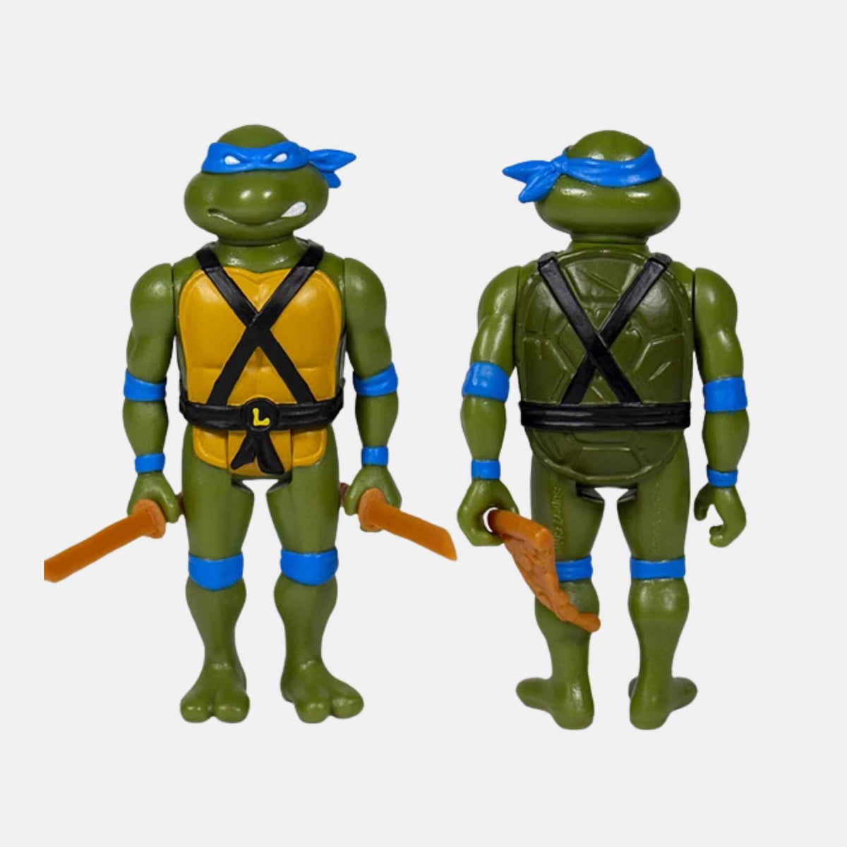 Super7 ReAction TMNT Leonardo — Figura de Acción