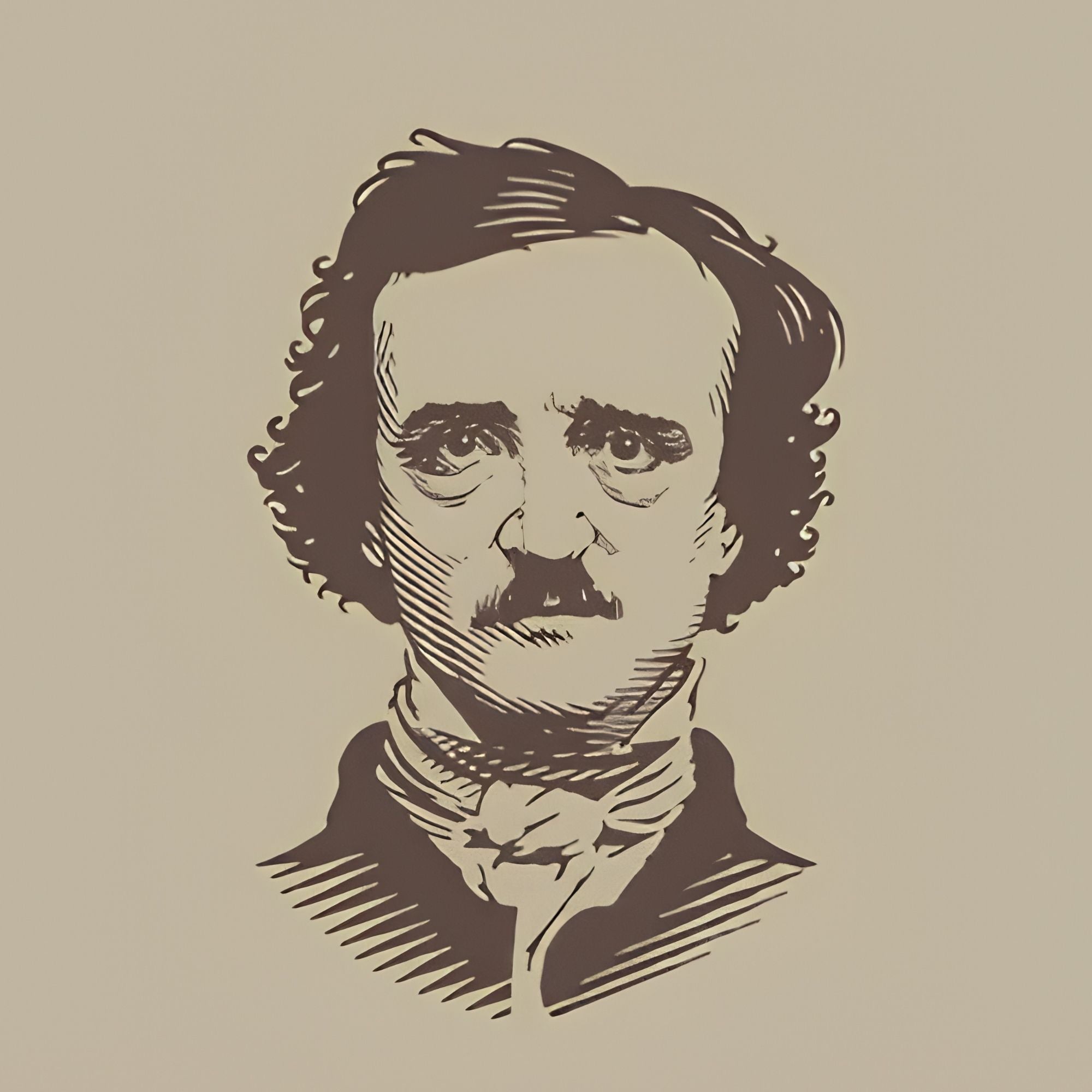 Bolso con Cremallera Edgar Allan Poe