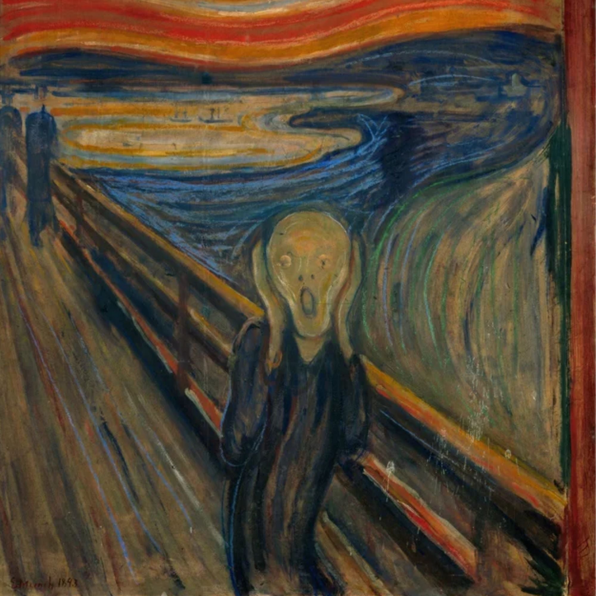 Notas Adhesivas El Grito de Edvard Munch