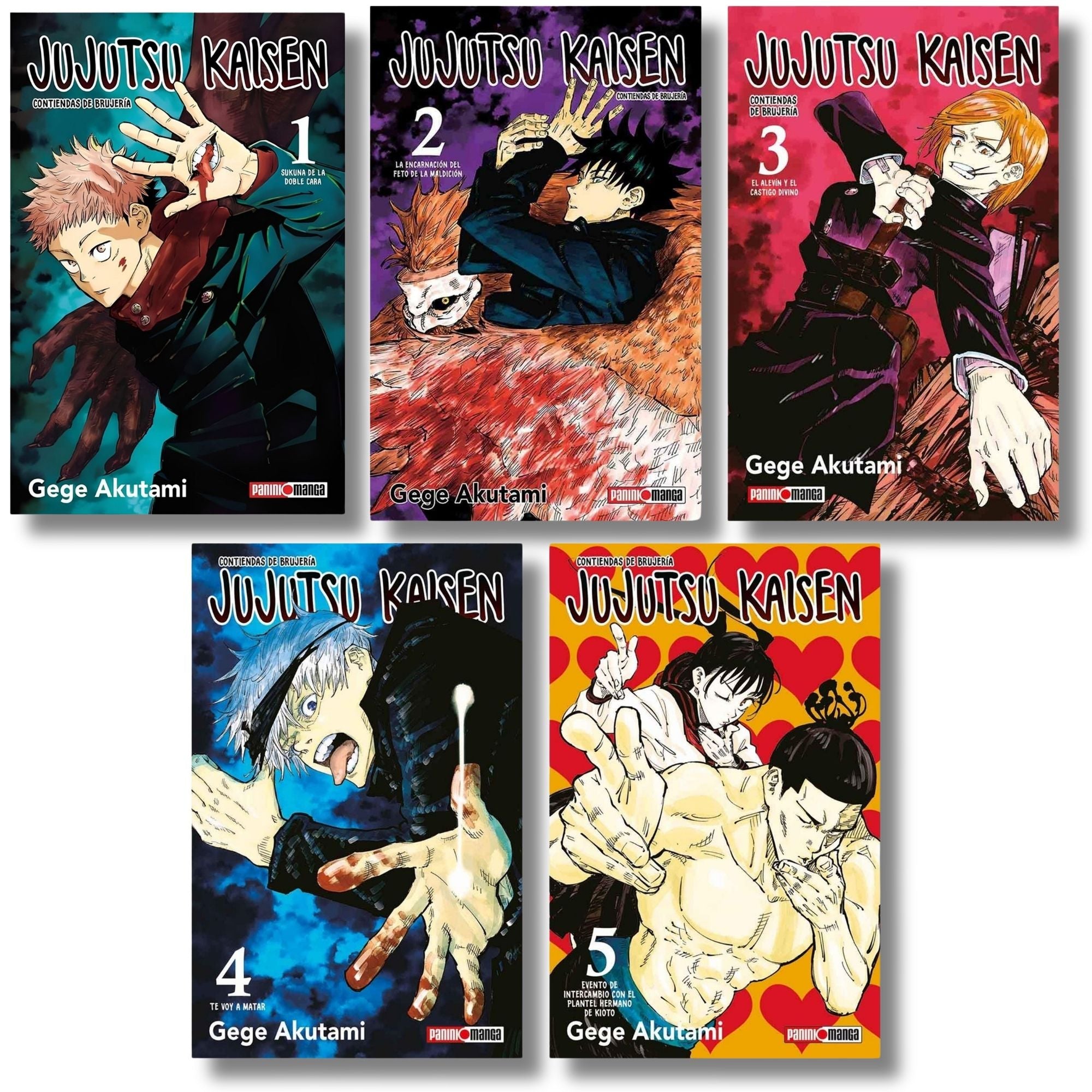 Jujutsu Kaisen | Set Coleccionable Volúmenes 1–5